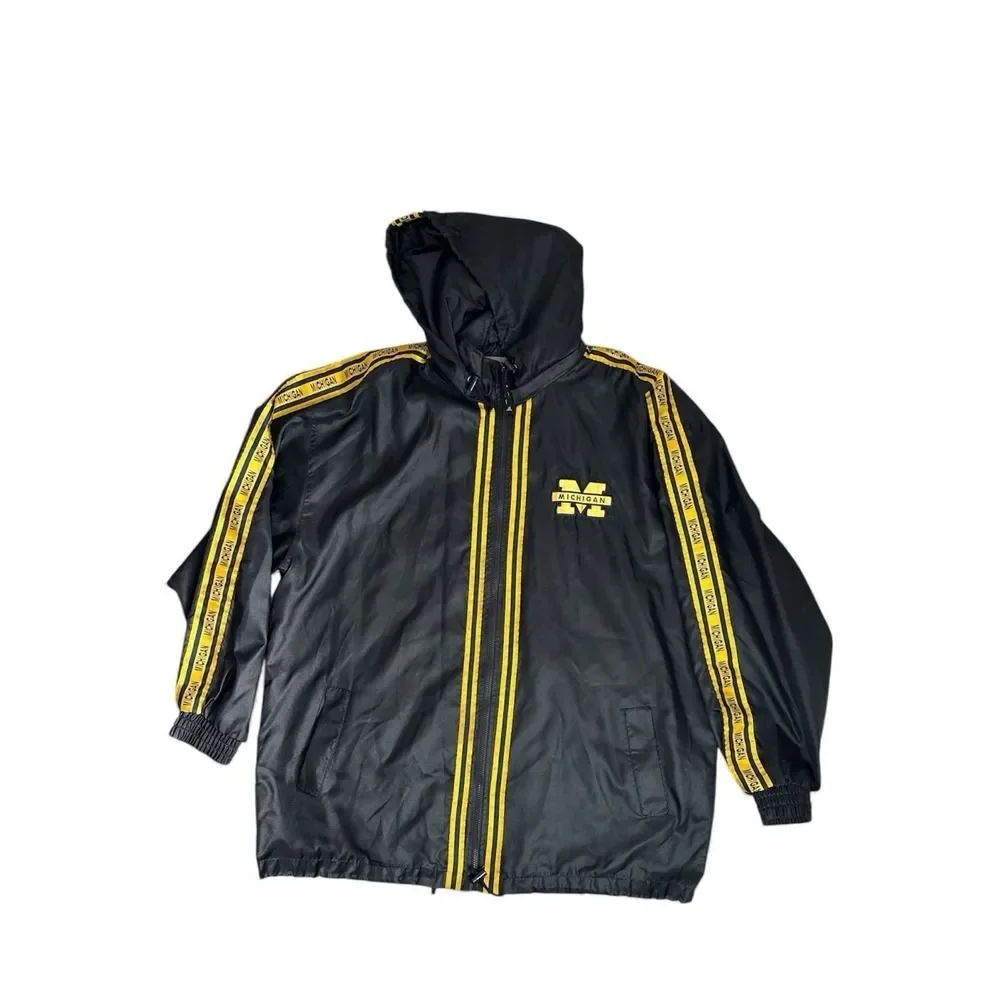 Michigan Vintage 90s University TANK Windbreaker Jacket - XXL